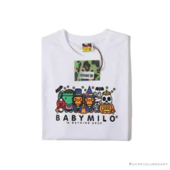 Hypeyourbeast BAPE Baby Milo Halloween Tee Shirt 'WHITE' Clothes 7 Hypeyourbeast BAPE Baby Milo Halloween Tee Shirt 'WHITE' Clothes