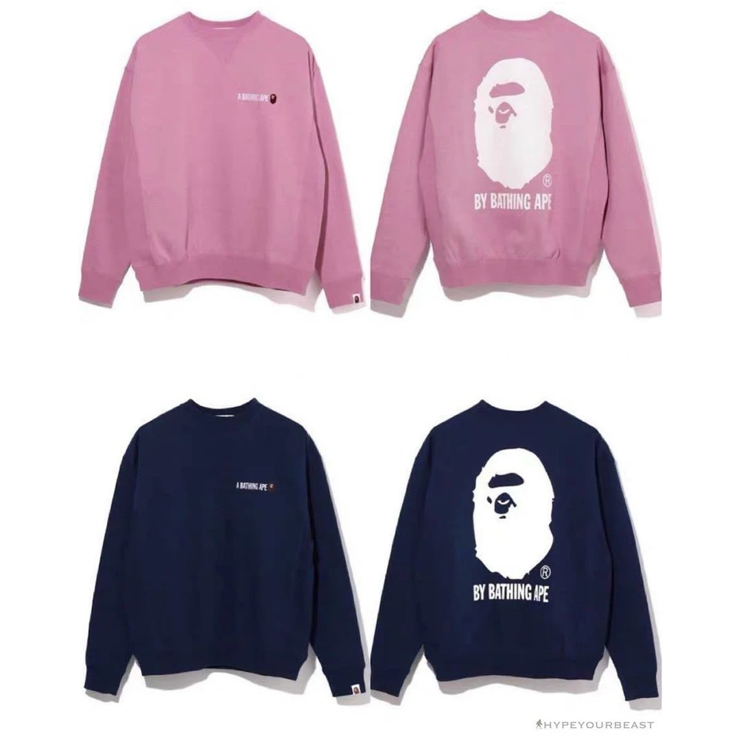 Hypeyourbeast BAPE Behind The Great Ape-Man Head Long Sleeve Shirt 'PINK' Clothes 14 Hypeyourbeast BAPE Behind The Great Ape-Man Head Long Sleeve Shirt 'PINK' Clothes