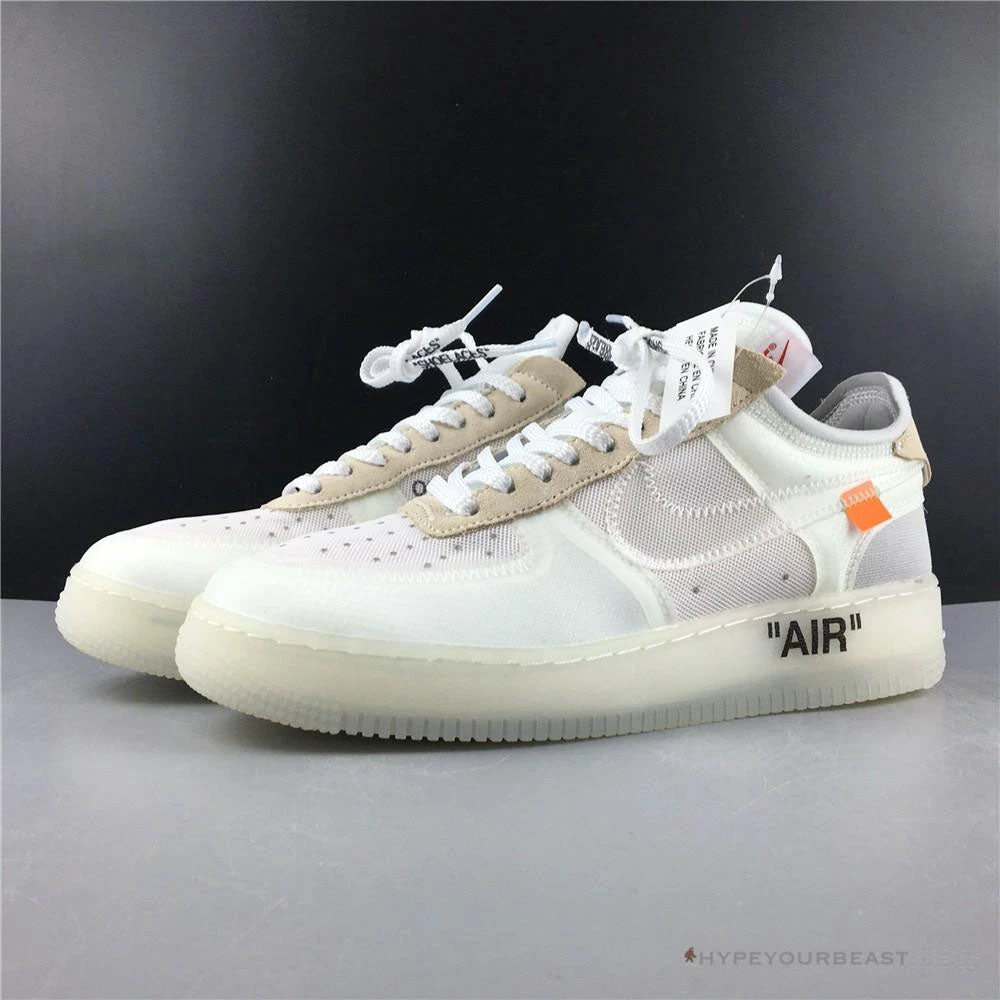 Hypeyourbeast Off-White X Nike Air Force 1 Low “The Ten” 6 Hypeyourbeast Off-White X Nike Air Force 1 Low “The Ten”