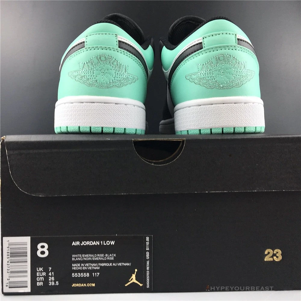 Hypeyourbeast Air Jordan 1 Low 'Emerald Rise' 9 Hypeyourbeast Air Jordan 1 Low 'Emerald Rise'