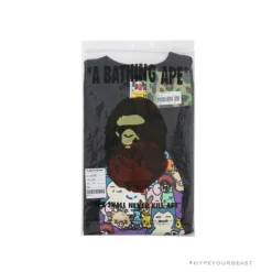 Hypeyourbeast Clothes BAPE Pokémon Co-branded Ape Head Tee Shirt 'BLACK'