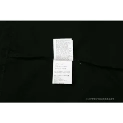 Hypeyourbeast Clothes BAPE Green Ape Head Blue Storm Tee Shirt 'BLACK'