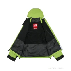 HypeYourBeast Supreme X TNF Logo Mountain Jacket Green 7 HypeYourBeast Supreme X TNF Logo Mountain Jacket Green
