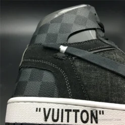 Hypeyourbeast Off White X Jordan 1 X LV Black 29 Hypeyourbeast Off White X Jordan 1 X LV Black