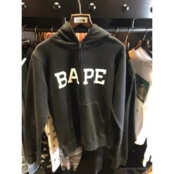 Hypeyourbeast Clothes BAPE Camouflage Ape Head LOGO Hoodie