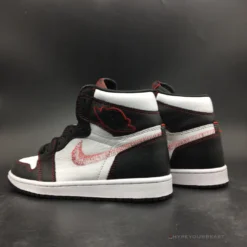 Hypeyourbeast Air Jordan 1 Retro High Defiant White Retro Red