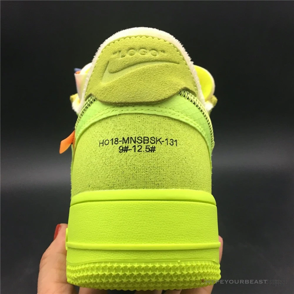 Hypeyourbeast Off-White X Nike Air Force 1 Low “Volt” 2 Hypeyourbeast Off-White X Nike Air Force 1 Low “Volt”
