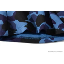 Hypeyourbeast BAPE X READYMADE Tiger Head Foam Camouflage Shorts 'BLUE' Clothes