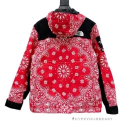 HypeYourBeast Supreme X TNF Bandana Jacket Red