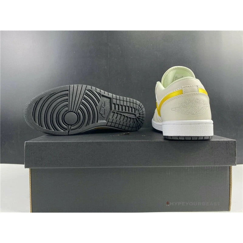 Hypeyourbeast Air Jordan 1 Low 'Palm Tree Beige Yellow' 7 Hypeyourbeast Air Jordan 1 Low 'Palm Tree Beige Yellow'
