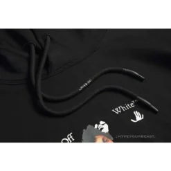 HypeYourBeast Off White Hoodie Black Fruits Hoodies & Jackets