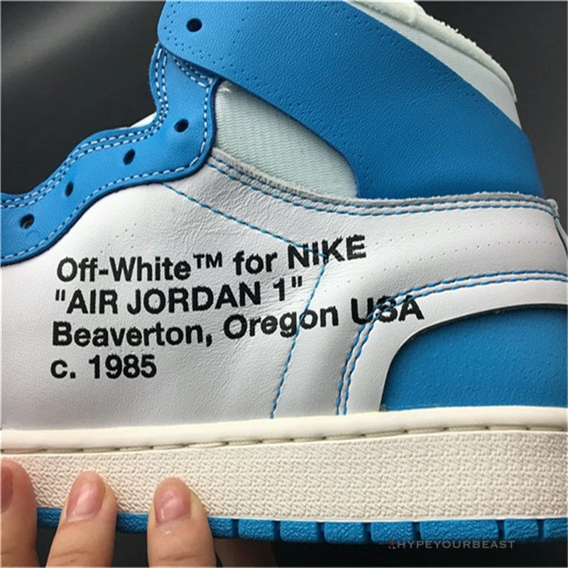 Hypeyourbeast The Ten: Off White X Air Jordan 1 High "UNC" 17 Hypeyourbeast The Ten: Off White X Air Jordan 1 High "UNC"