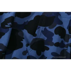 Hypeyourbeast Clothes BAPE Camo Hoodie Shark Head 'NAVY BLUE'
