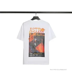 Hypeyourbeast OFF-WHITE Travis Scott Cactus Jack Astronomical Tee Shirt 'WHITE'