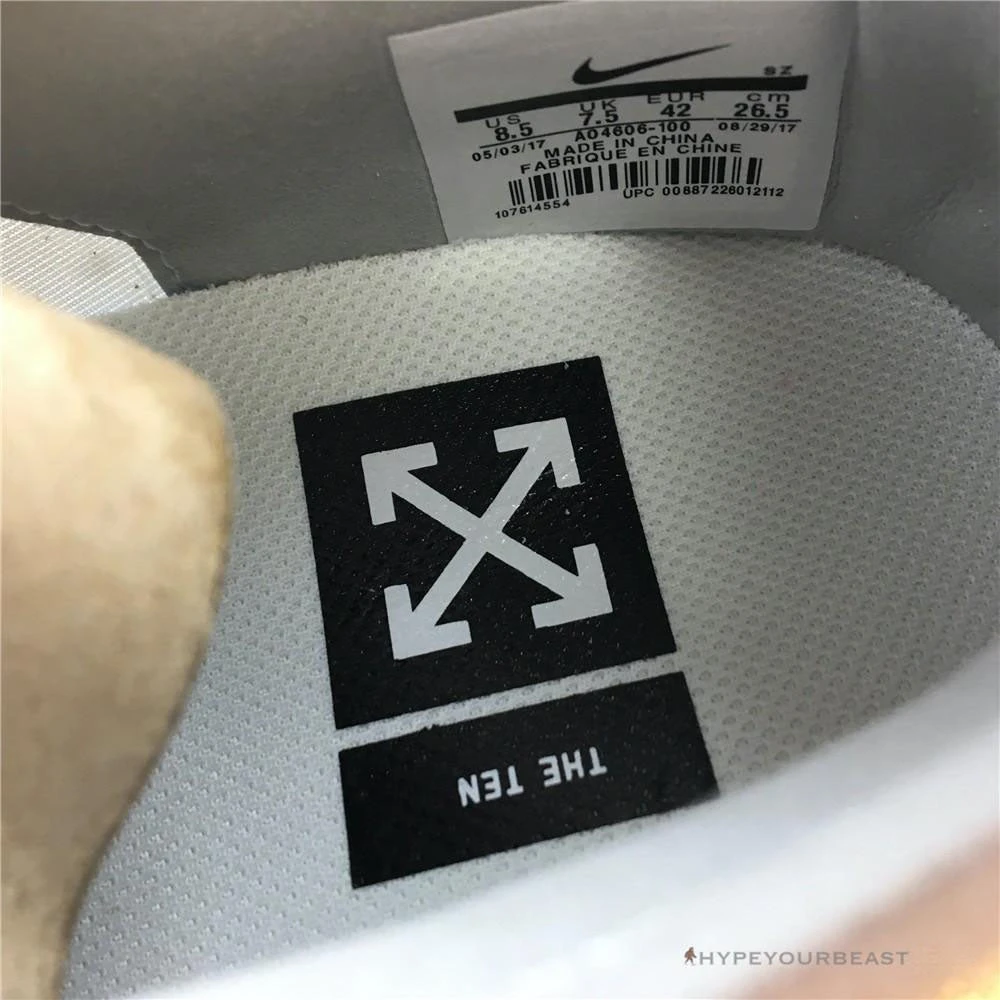 Hypeyourbeast Off-White X Nike Air Force 1 Low “The Ten” 3 Hypeyourbeast Off-White X Nike Air Force 1 Low “The Ten”