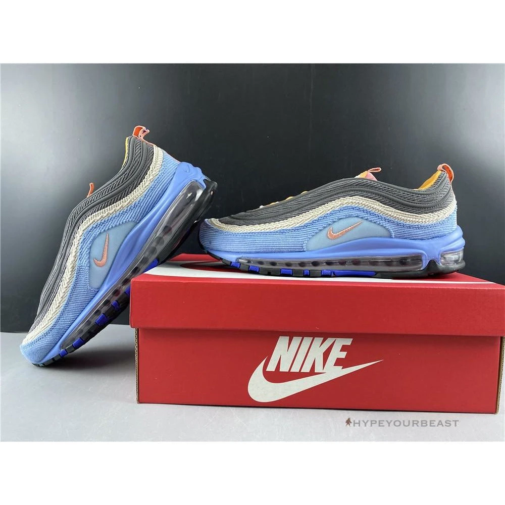 Hypeyourbeast Nike Air Max 97 Corduroy Pack - Blue 15 Hypeyourbeast Nike Air Max 97 Corduroy Pack - Blue