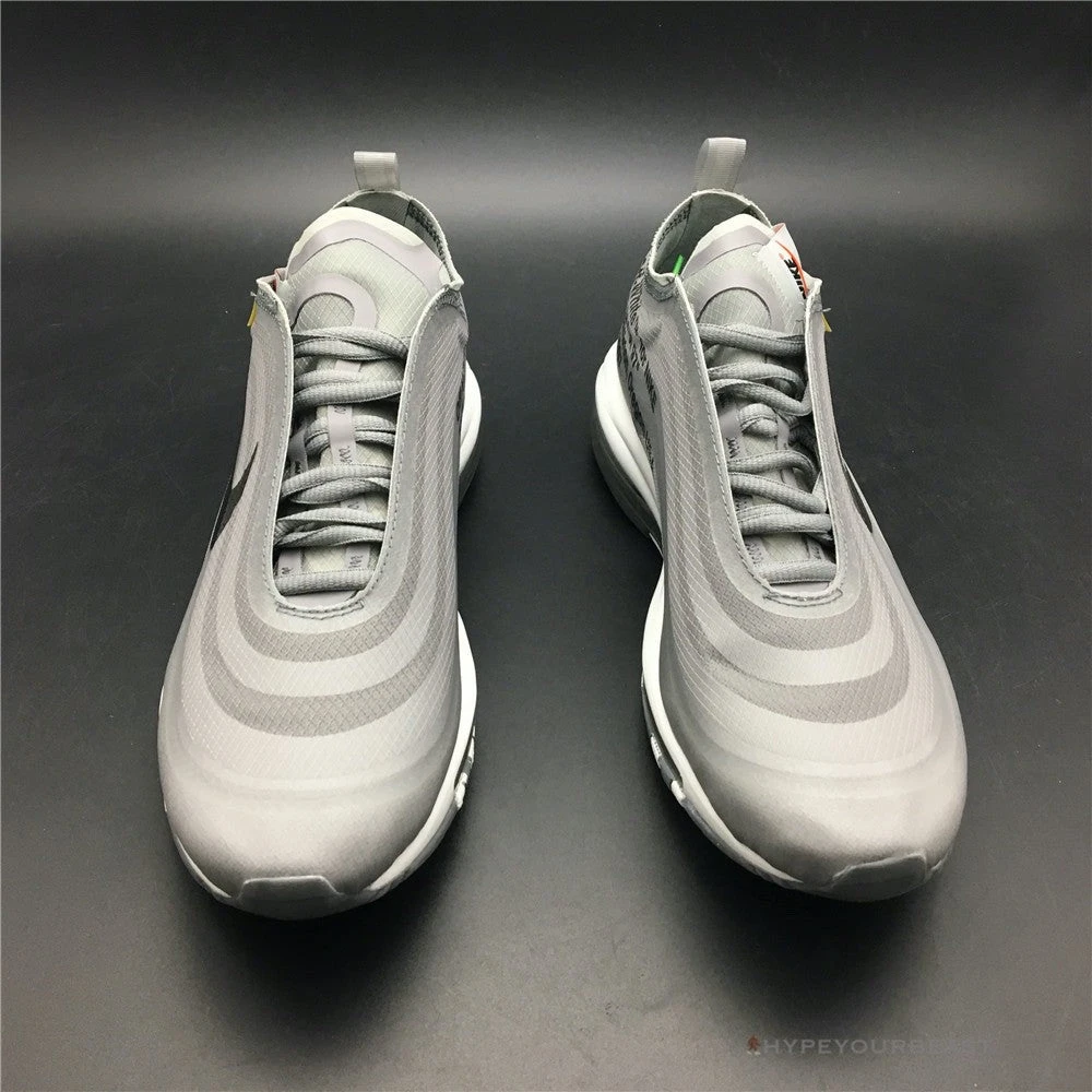 Hypeyourbeast Off White X Nike Air Max 97 Light Grey Black White 6 Hypeyourbeast Off White X Nike Air Max 97 Light Grey Black White