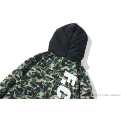 Hypeyourbeast BAPE X FCRB Joint Double Zip Camouflage Hoodie 'GREEN' 26 Hypeyourbeast BAPE X FCRB Joint Double Zip Camouflage Hoodie 'GREEN'