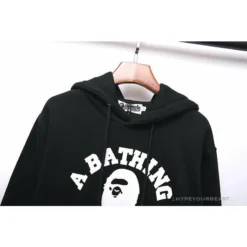 Hypeyourbeast BAPE X Bathing Ape Head Hoodie 'BLACK'