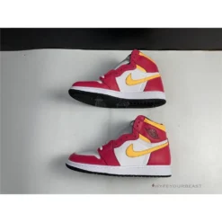 HypeYourBeast Air Jordan 1 Retro High Light Fusion Red