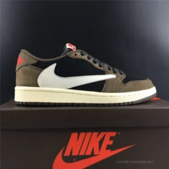 Hypeyourbeast Travis Scott X Air Jordan 1 Low 'Mocha'