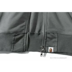 Hypeyourbeast BAPE Digital Pixel Camouflage Hoodie 'GREY' Clothes