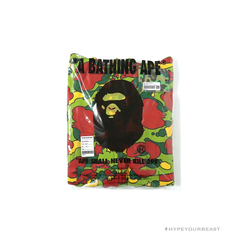 Hypeyourbeast BAPE Shark Head STA Star Camouflage Hoodie 'GREEN' 18 Hypeyourbeast BAPE Shark Head STA Star Camouflage Hoodie 'GREEN'