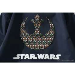 Hypeyourbeast BAPE X Star Wars Collaboration Windbreaker Jacket 'BLUE' 29 Hypeyourbeast BAPE X Star Wars Collaboration Windbreaker Jacket 'BLUE'