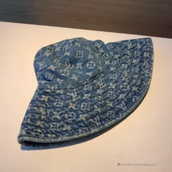 HypeYourBeast Hats LV Bucket Hat Blue 7 HypeYourBeast Hats LV Bucket Hat Blue