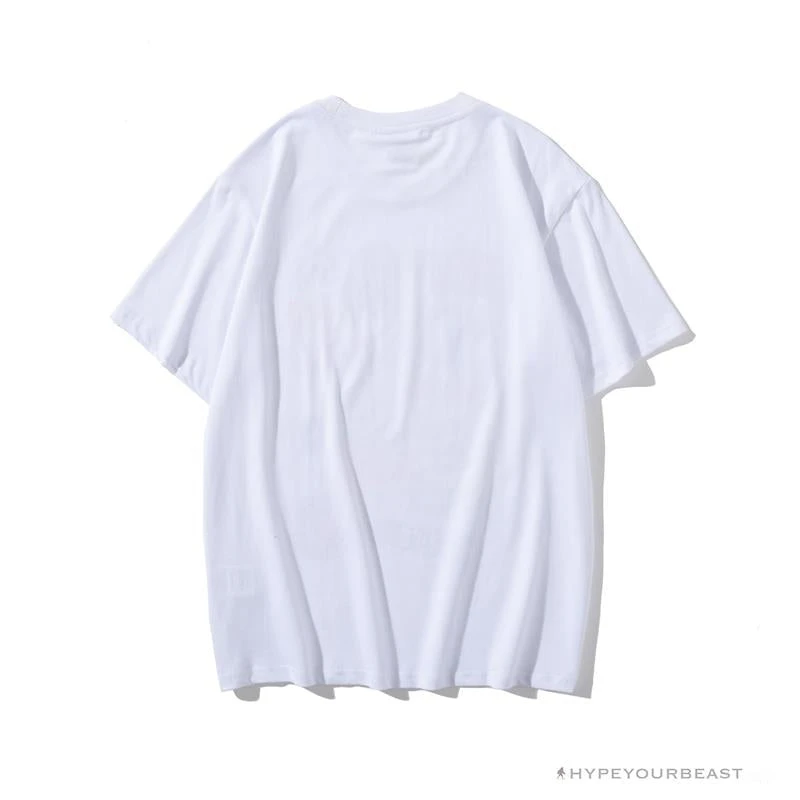 Hypeyourbeast BAPE Street Graffiti Tee Shirt 'WHITE' 2 Hypeyourbeast BAPE Street Graffiti Tee Shirt 'WHITE'
