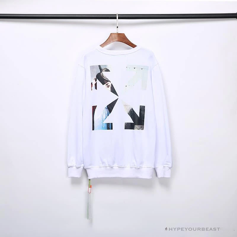 Hypeyourbeast OFF-WHITE The Kiss Long Sleeve Shirt 'WHITE' Shirts 5 Hypeyourbeast OFF-WHITE The Kiss Long Sleeve Shirt 'WHITE' Shirts
