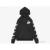 HypeYourBeast Off White Hoodie Black Hoodies & Jackets