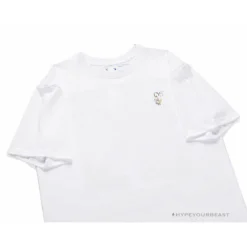 Hypeyourbeast OFF-WHITE Takashi Murakami Chrysanthemum Tee Shirt 'WHITE' T-Shirts