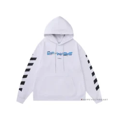 HypeYourBeast Off White Hoodie Looney - White