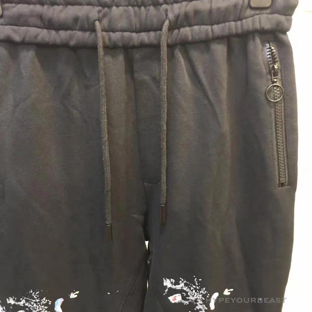 Hypeyourbeast OFF-WHITE Pants Black Paint 6 Hypeyourbeast OFF-WHITE Pants Black Paint