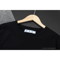 Hypeyourbeast OFF-WHITE Gradient Classic Cross Arrow Tee Shirt'BLACK'