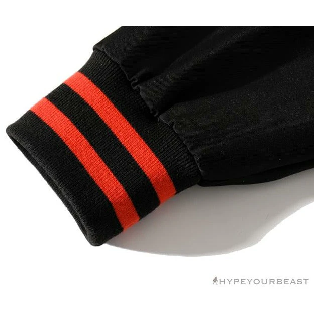 Hypeyourbeast BAPE X XO Red Jacket Baseball Uniform Clothes 13 Hypeyourbeast BAPE X XO Red Jacket Baseball Uniform Clothes