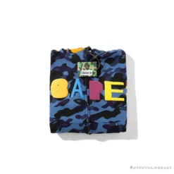 Hypeyourbeast BAPE X Readymade Tiger Head Foam Camouflage Hoodie 'BLUE' Clothes