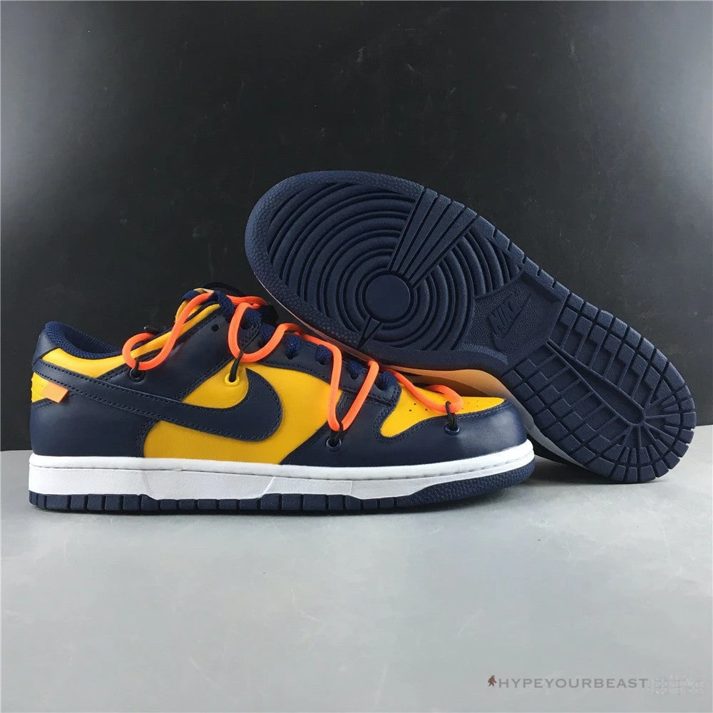 Hypeyourbeast Nike Off-White X Dunk Low 'University Gold' 12 Hypeyourbeast Nike Off-White X Dunk Low 'University Gold'