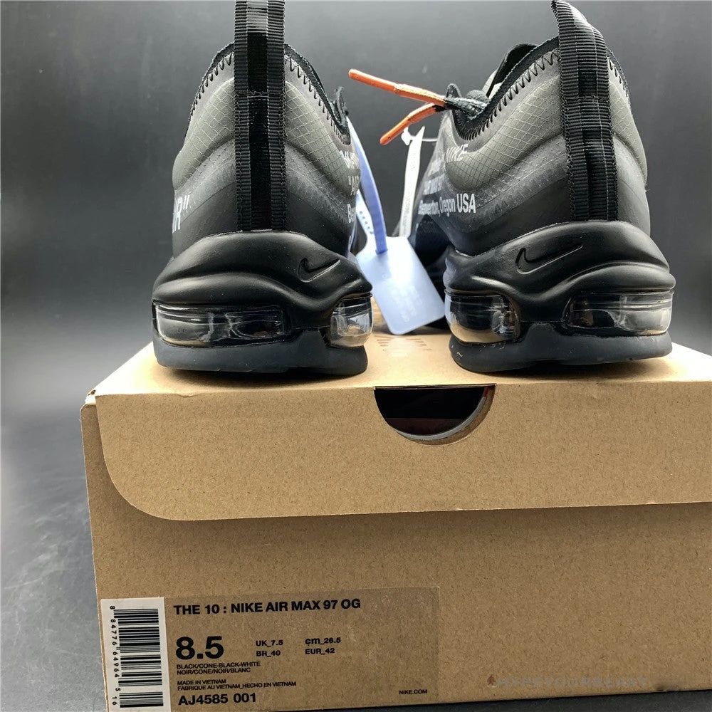 Hypeyourbeast Off-White X Nike Air Max 97 Black 7 Hypeyourbeast Off-White X Nike Air Max 97 Black