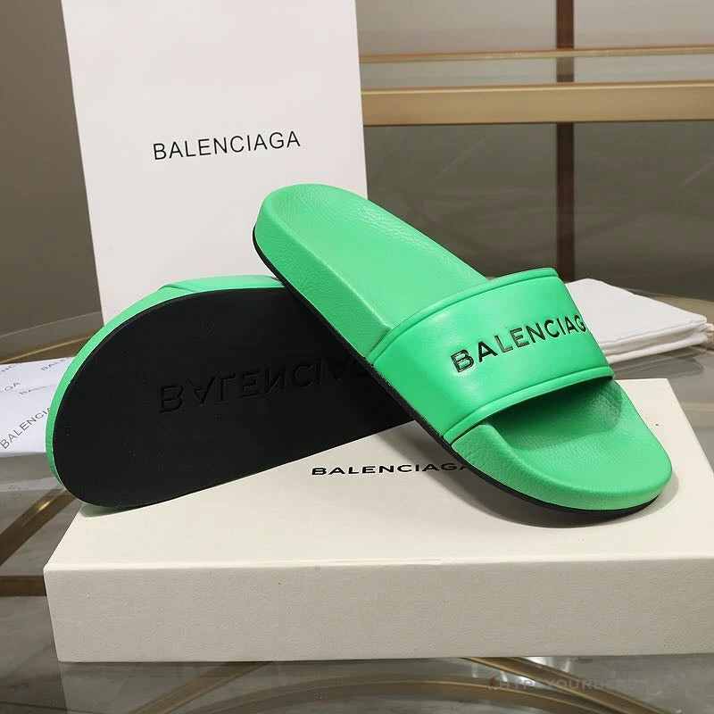 HypeYourBeast Balenciaga Slides BCG Slides Green 2 HypeYourBeast Balenciaga Slides BCG Slides Green