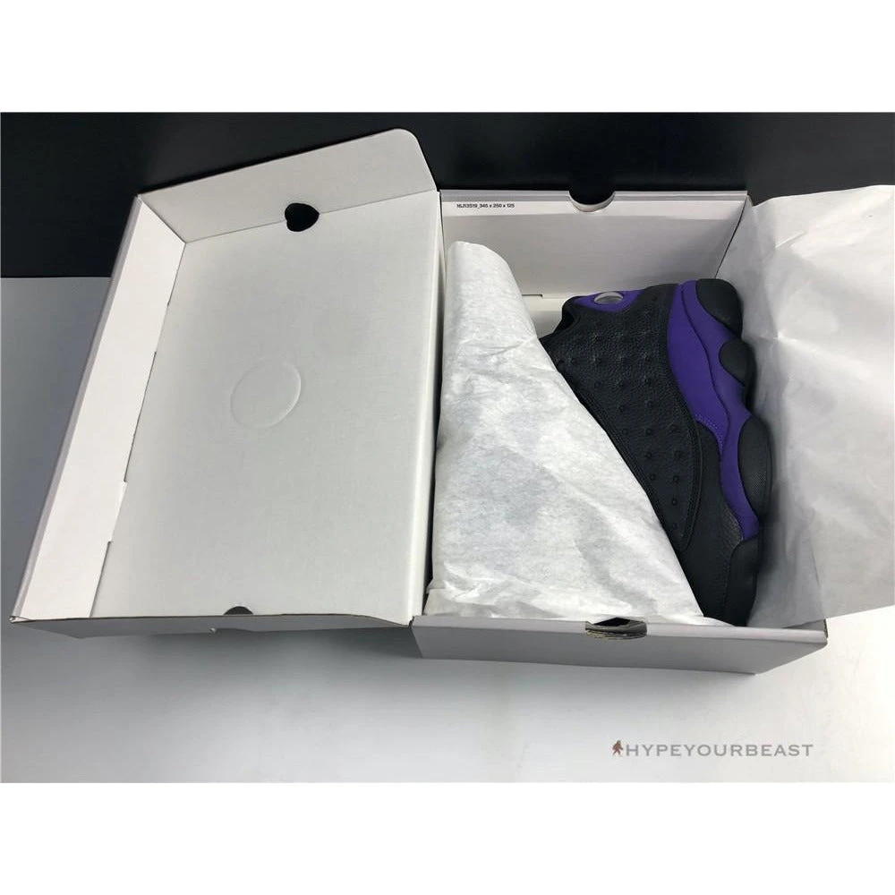 Hypeyourbeast Air Jordan 13 Black / Purple 7 Hypeyourbeast Air Jordan 13 Black / Purple