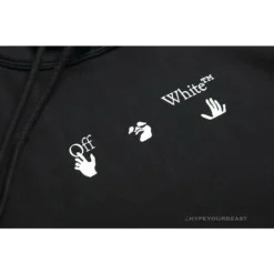 HypeYourBeast Hoodies & Jackets Off White Hoodie Black BLUE 16 HypeYourBeast Hoodies & Jackets Off White Hoodie Black BLUE