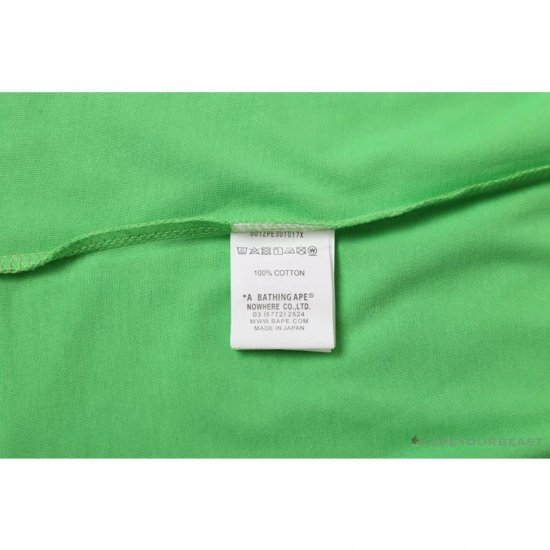 Hypeyourbeast Clothes BAPE Baby Milo Watermelon Little Monkey Tee Shirt 'GREEN' 11 Hypeyourbeast Clothes BAPE Baby Milo Watermelon Little Monkey Tee Shirt 'GREEN'