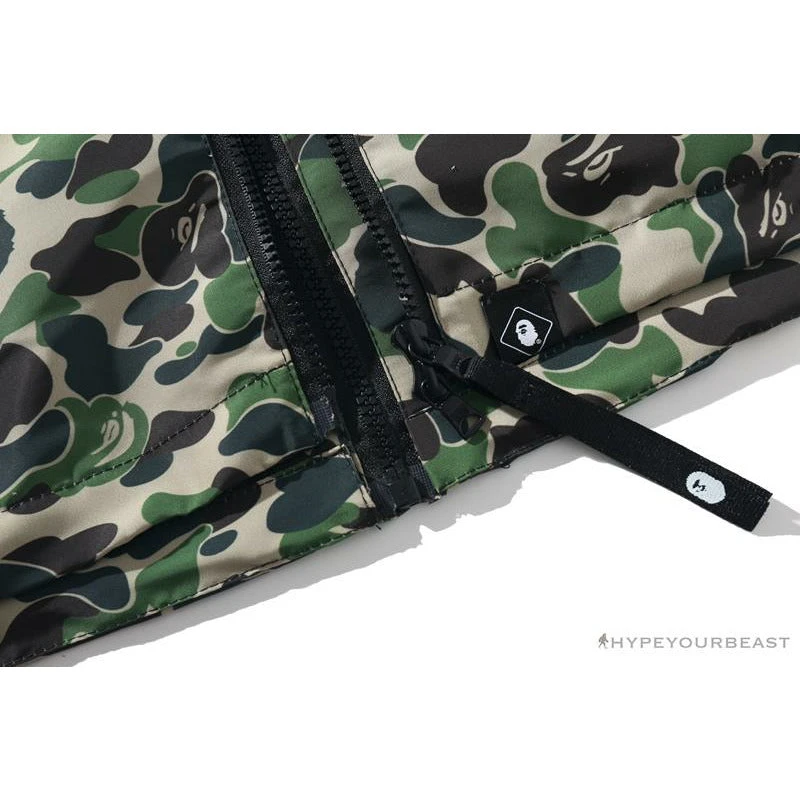 Hypeyourbeast BAPE X FCRB Joint Double Zip Camouflage Hoodie 'GREEN' 6 Hypeyourbeast BAPE X FCRB Joint Double Zip Camouflage Hoodie 'GREEN'