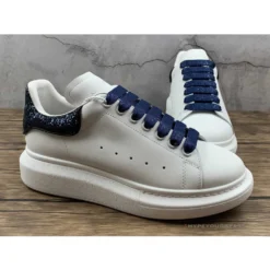 HypeYourBeast Alexander McQueen White / Blue Sparkle A. Mcqueen