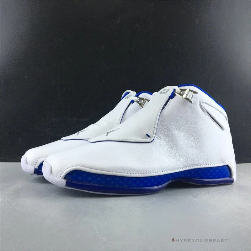 HypeYourBeast Air Jordan 18 Retro 'White Sport Royal' 5 HypeYourBeast Air Jordan 18 Retro 'White Sport Royal'