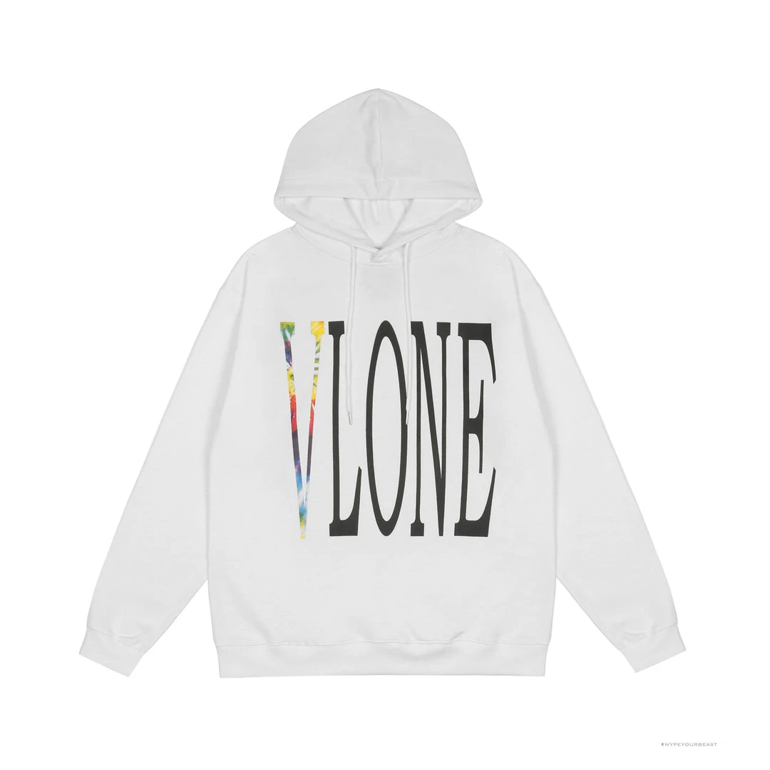 HypeYourBeast Vlone Hoodie White Rainbow 1 HypeYourBeast Vlone Hoodie White Rainbow