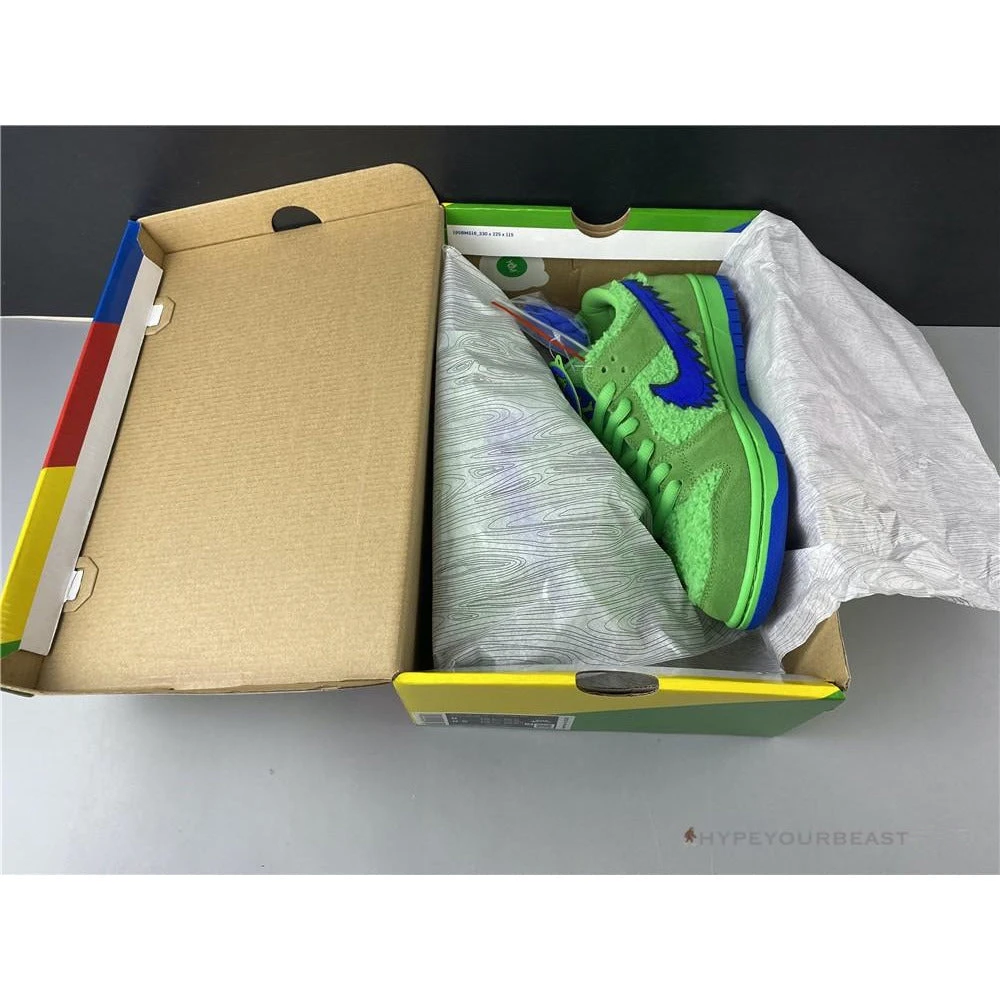 Hypeyourbeast Nike SB Dunk Low X Grateful Dead Green Bear 11 Hypeyourbeast Nike SB Dunk Low X Grateful Dead Green Bear