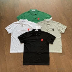 Hypeyourbeast CDG Polo Shirt Green 10 Hypeyourbeast CDG Polo Shirt Green